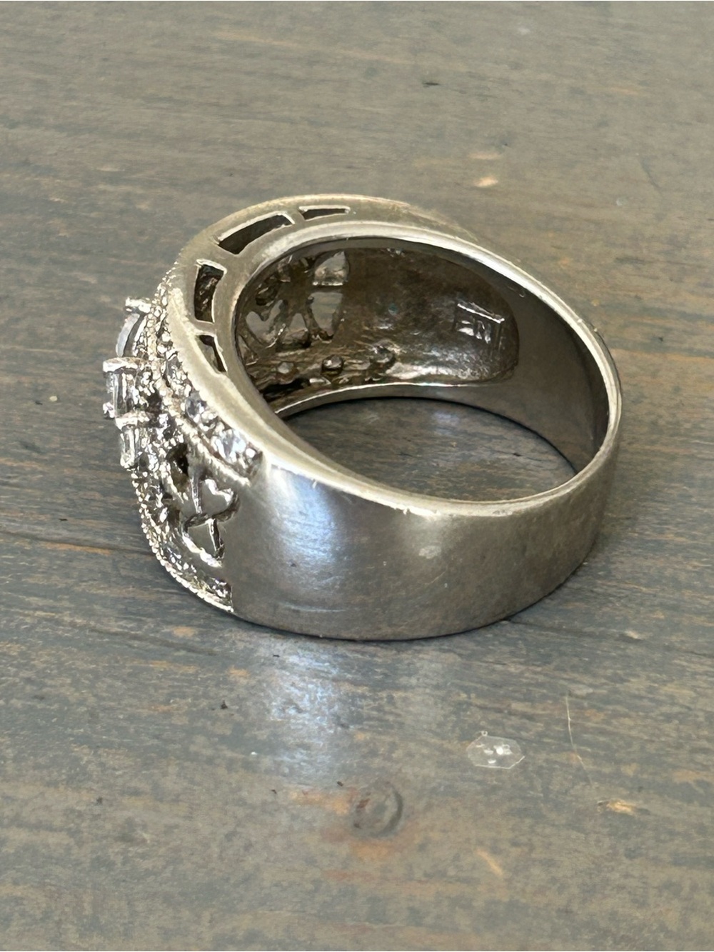 Sterling 925 silver embellished Cz ring  
Loads of compliments - Picture 4 of 9